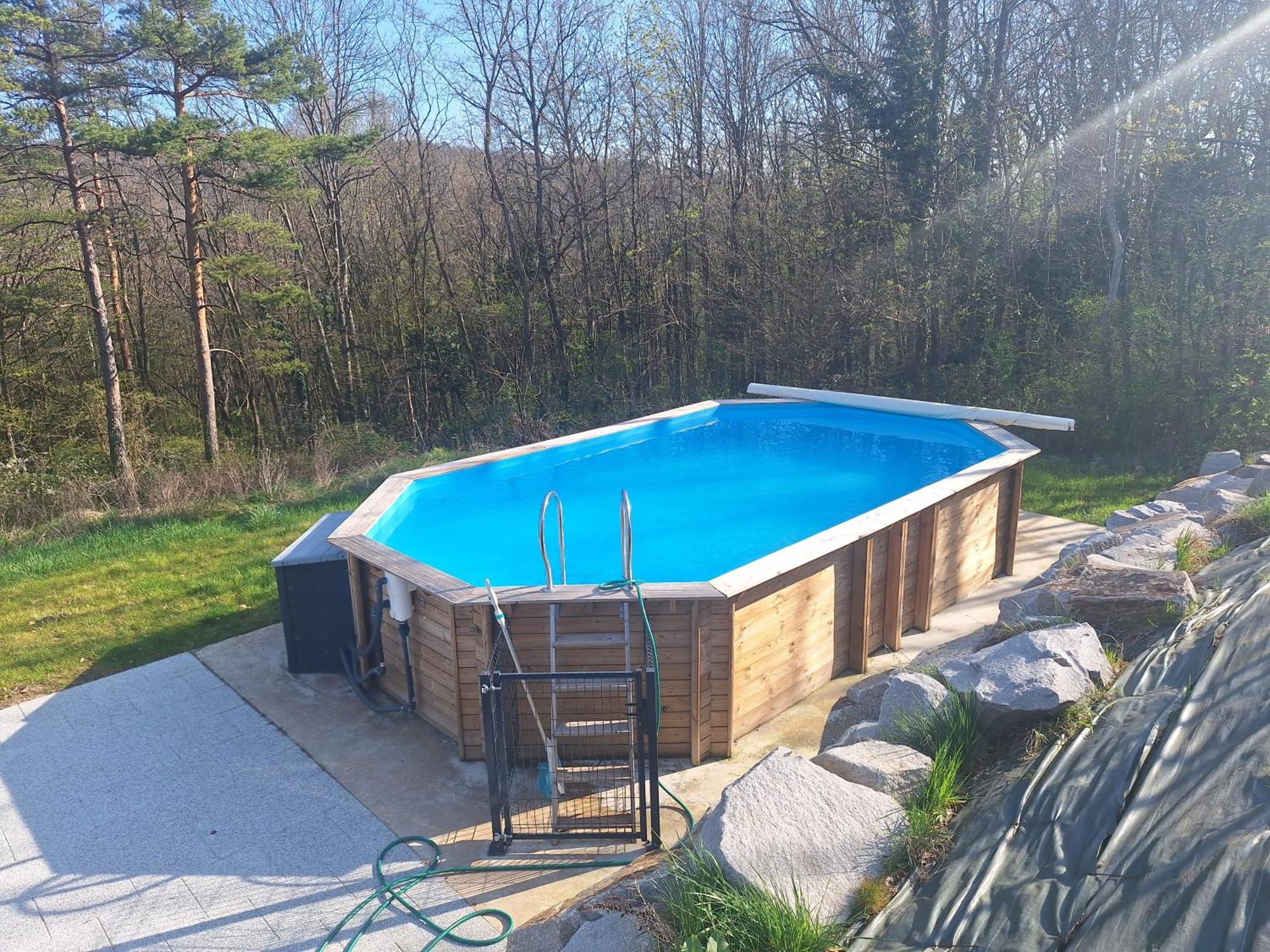 Le Chalet Avec Piscine - Obernai Eksteriør billede
