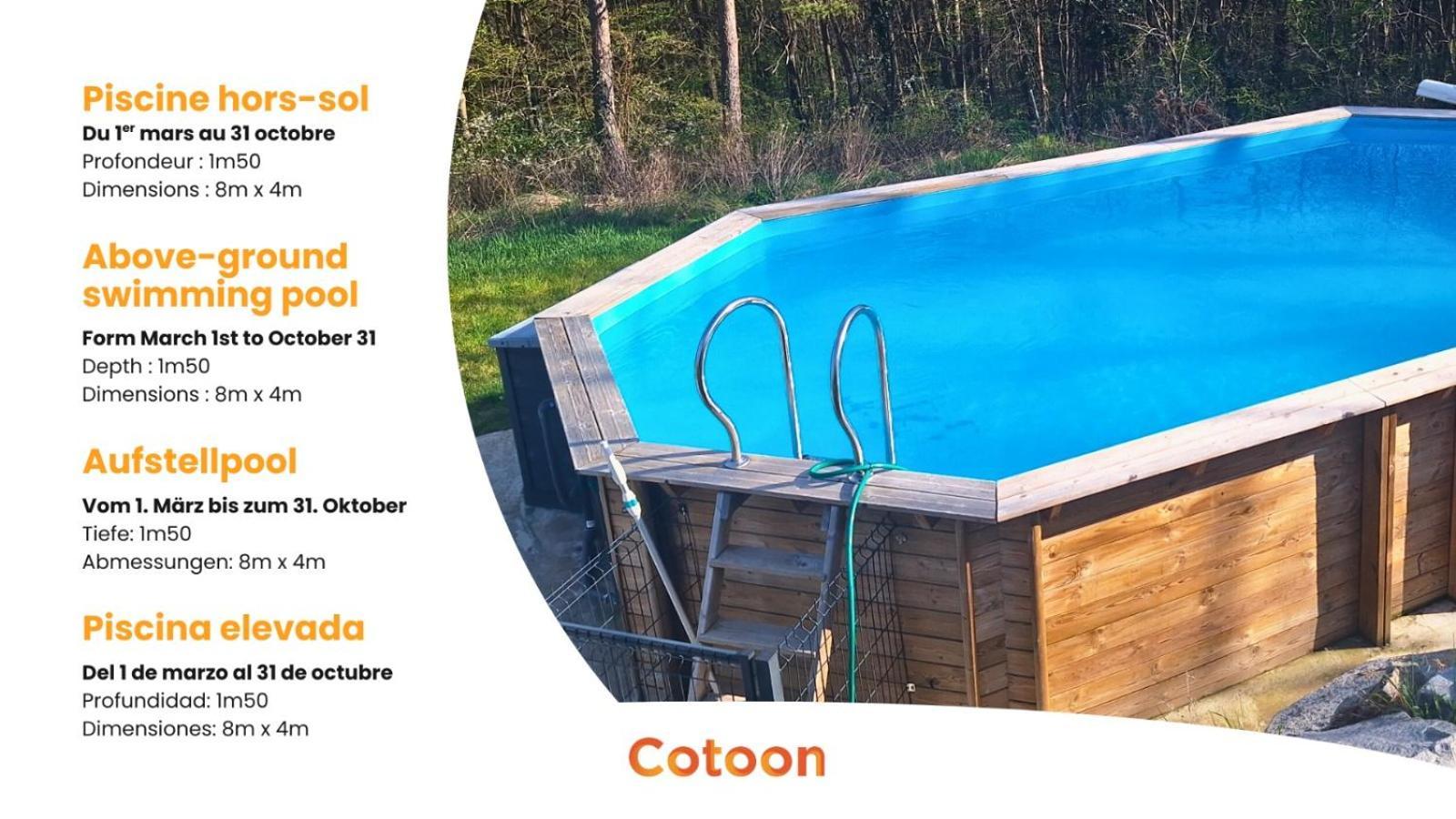 Le Chalet Avec Piscine - Obernai Eksteriør billede